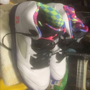 worn once Jordan 5 belairs cost 300 with tax